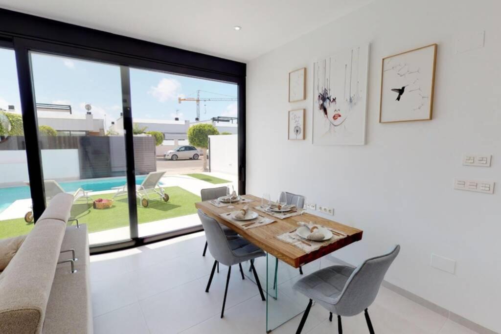 Premium Strandnaera Villa Lo Pagan -Byggd 2020 San Pedro del Pinatar Eksteriør bilde